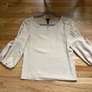 Jcrew balloon sleeve blouse